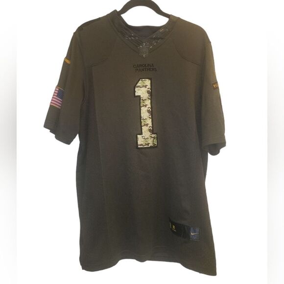 Cam Newton #1 Carolina Panthers Salute to Service nike Jersey - Picture 4 of 4